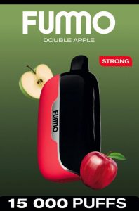 FUMMO Power 15000 Puffs 20MG Disposable Vape in Dubai - Double Apple