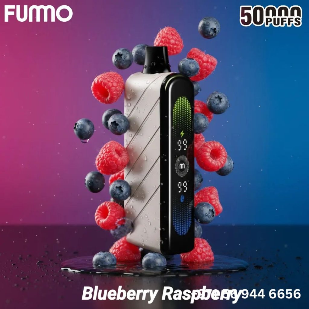 Fummo Nova 50000 Puffs 20mg Disposable Vape in Dubai - Blueberry Raspberry