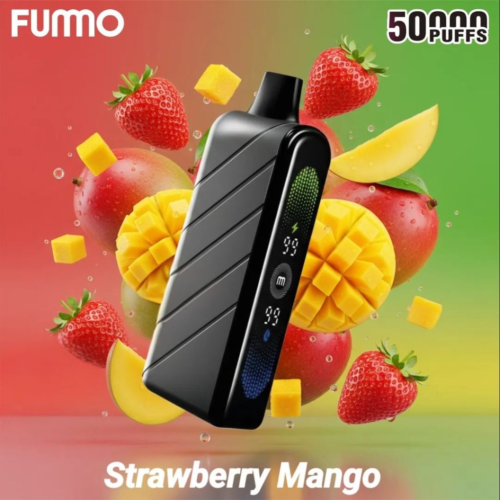 Fummo Nova 50000 Puffs 20mg Disposable Vape in Dubai - Strawberry Mango