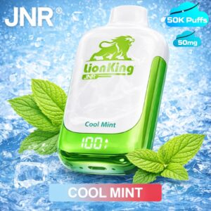 JNR Lion King 50000 Puffs 50mg Disposable Vape in Dubai Cool Mint