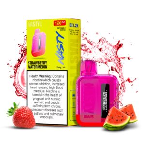 Nasty Bar DX 1200 Puffs Disposable Device in Dubai Strawberry Watermelon
