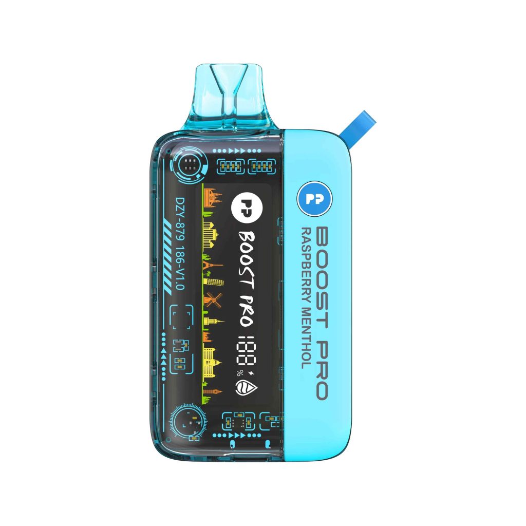 Pyne Boost Pro 20000 Puffs 20mg Disposable Vape in Dubai Raspberry Menthol