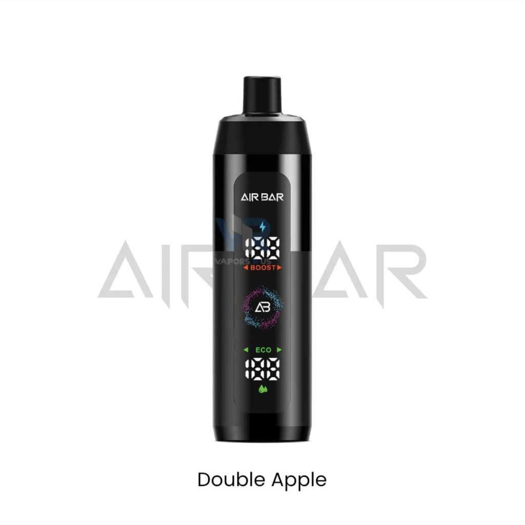 Airbar E shisha 15000 puffs 3mg nicotine DTL vape in Dubai Double Apple