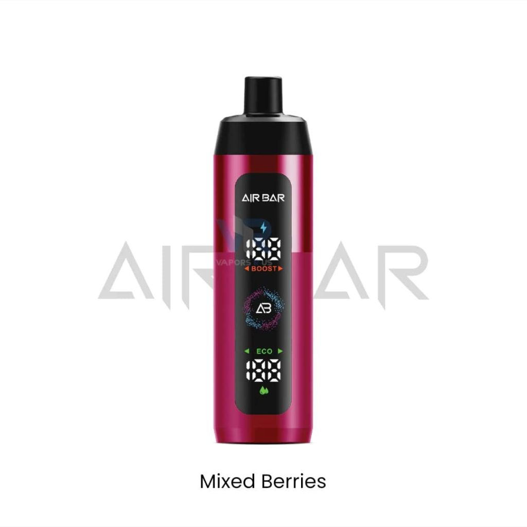 Airbar E shisha 15000 puffs 3mg nicotine DTL vape in Dubai Mixed Berries