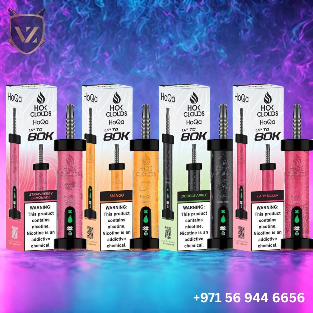 HoQa 80000 puffs 5% shisha based vape in Dubai
