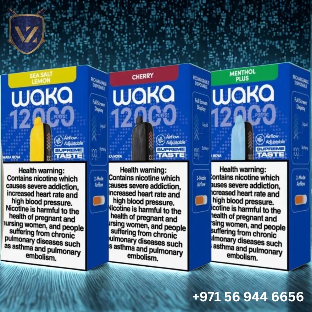 Waka Nova 12000 Puffs 18MG Disposable in Dubai