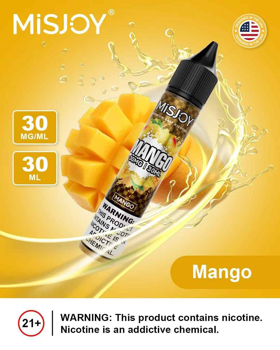 Misjoy Premium Salt Nicotine 30ml 30ml E Liquid In Dubai Mango