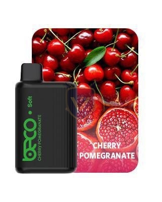 Beco Soft 6000 Puffs 20mg Disposable Vape Cherry Pomegranate