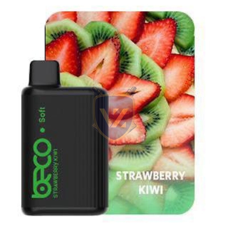 Beco Soft 6000 Puffs 20mg Disposable Vape Strawberry Kiwi