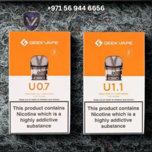 Geekvape U Pod Cartridge In Dubai 3pc Pack