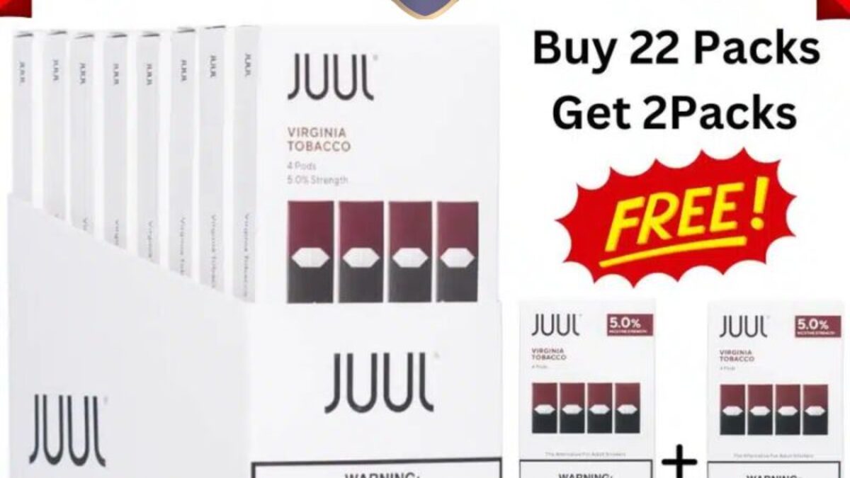 juul virginia tobacco 3 Pods 3% - 2 Pack juul pods virginia tobacco 3%