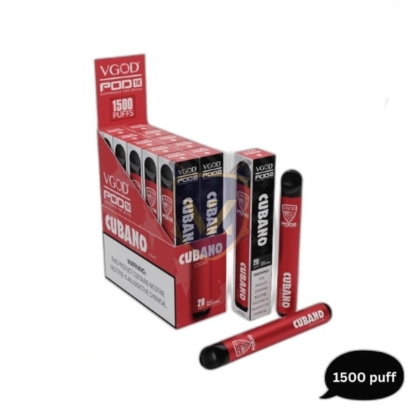 Vgod Pod 1k 20mg Disposable Vape In Uae Cubano