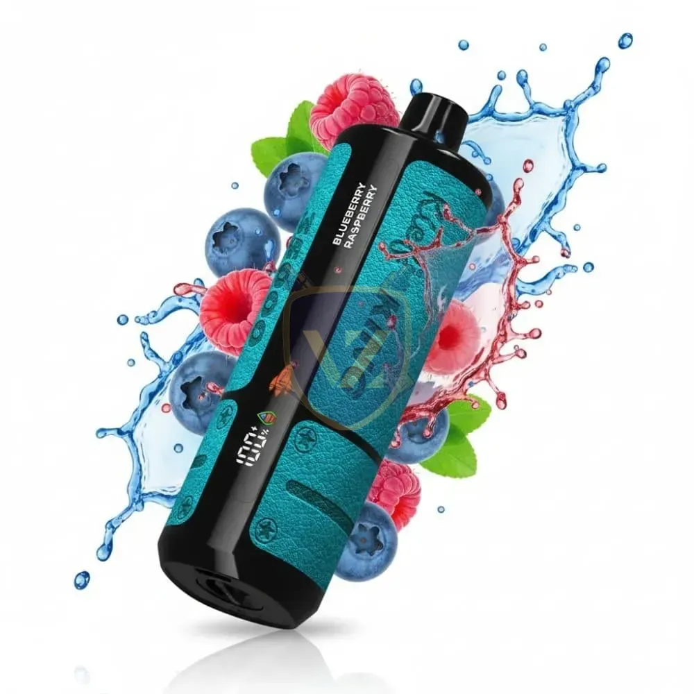 Keif King 50000 Puffs 3mg Disposable Vape In Uae Blueberry Raspsberry