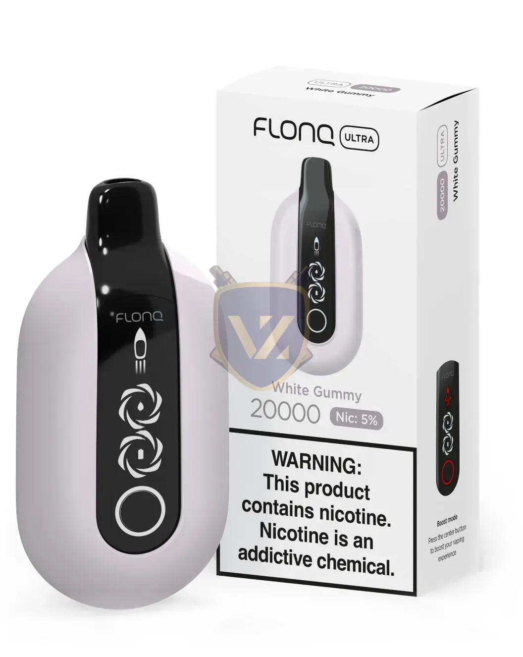 Malaki Flonq Ultra 20k Puffs Disposable Vape In Uae White Gummy