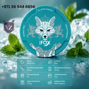 White Fox Double Mint 12mg
