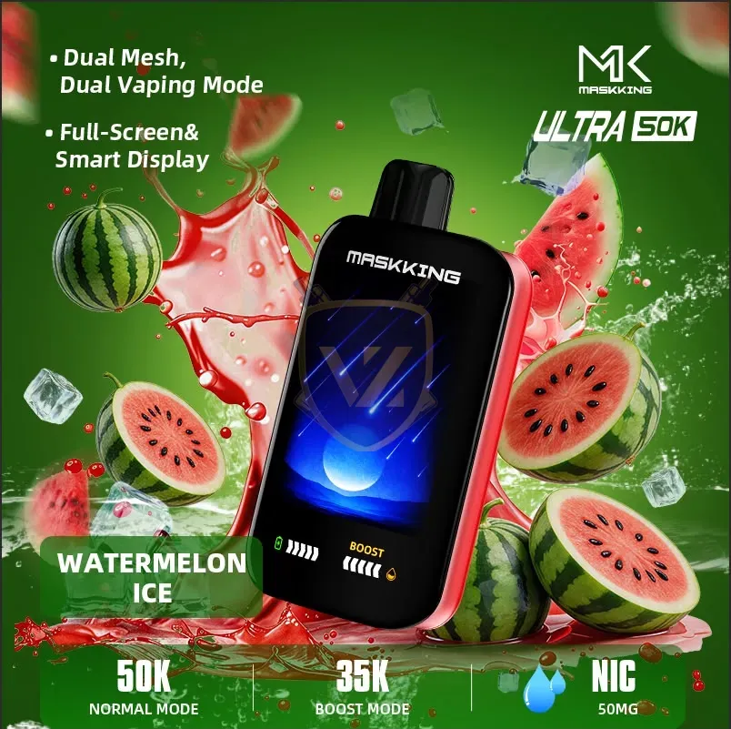 maskking ultra 50000 puffs disposable 50mg in the uae watermelon ice 3