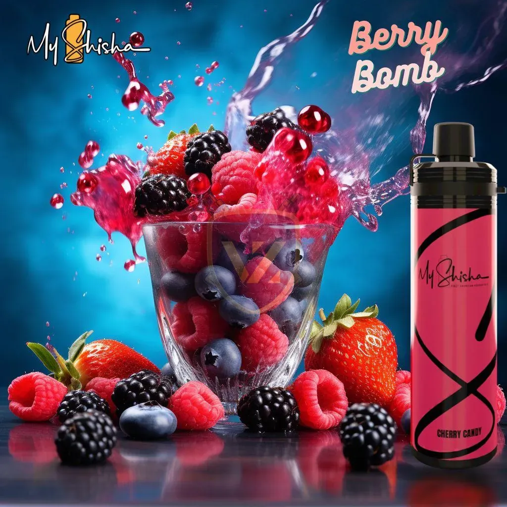 My Shisha Xl 16500 Puffs Dtl Disposable In Uae Berry Bomb