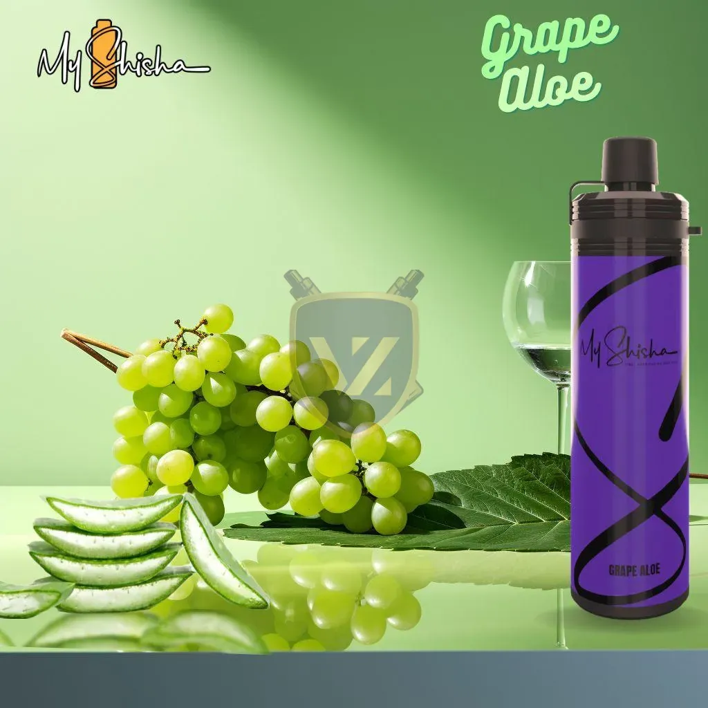 My Shisha Xl 16500 Puffs Dtl Disposable In Uae Grape Aloe