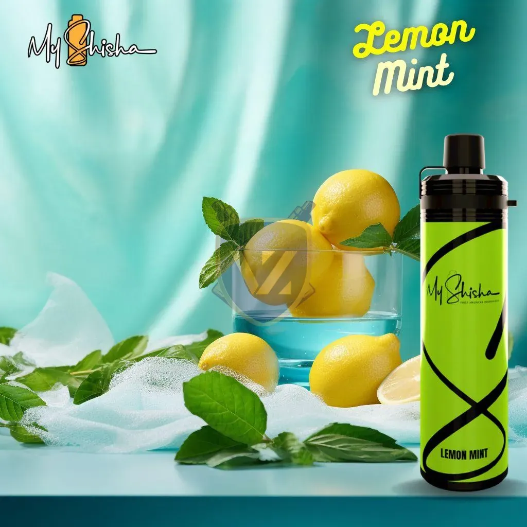 My Shisha Xl 16500 Puffs Dtl Disposable In Uae Lemon Mint