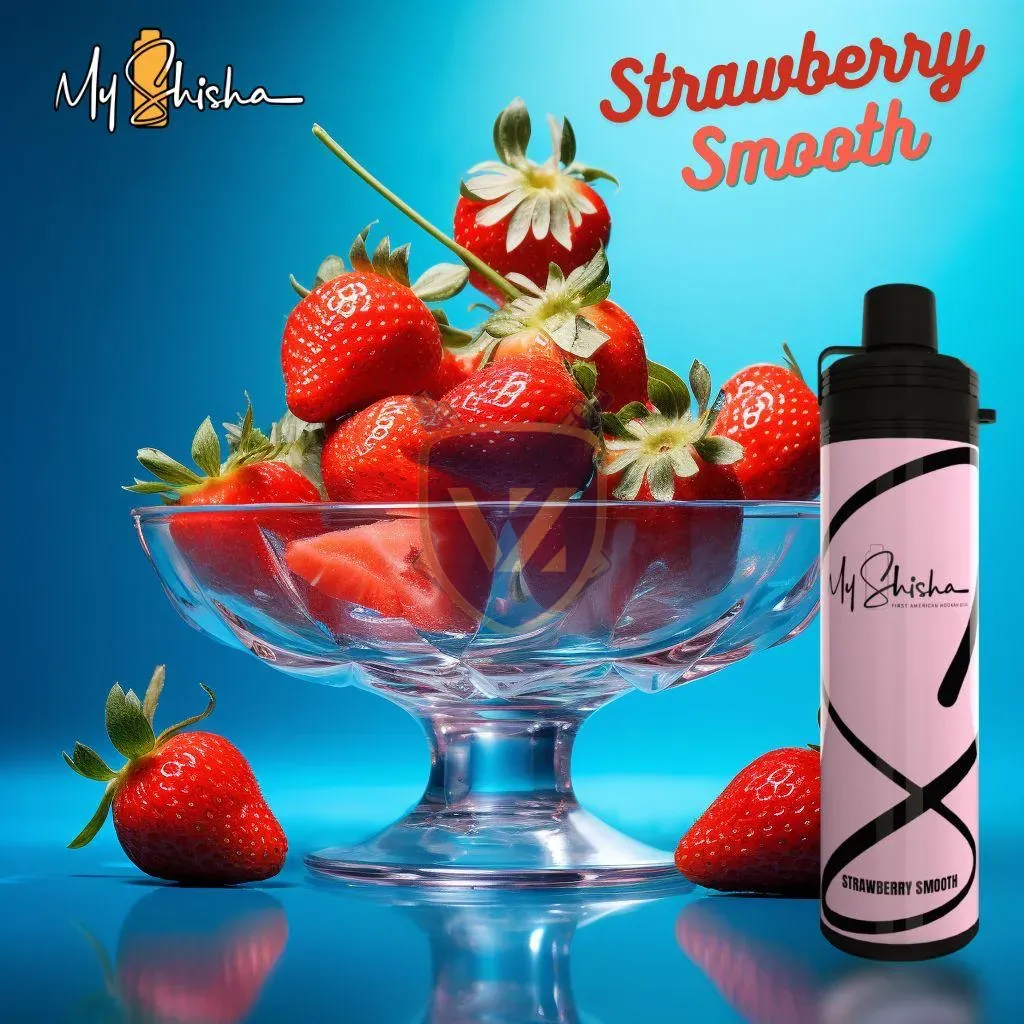 My Shisha Xl 16500 Puffs Dtl Disposable In Uae Strawberry Smooth