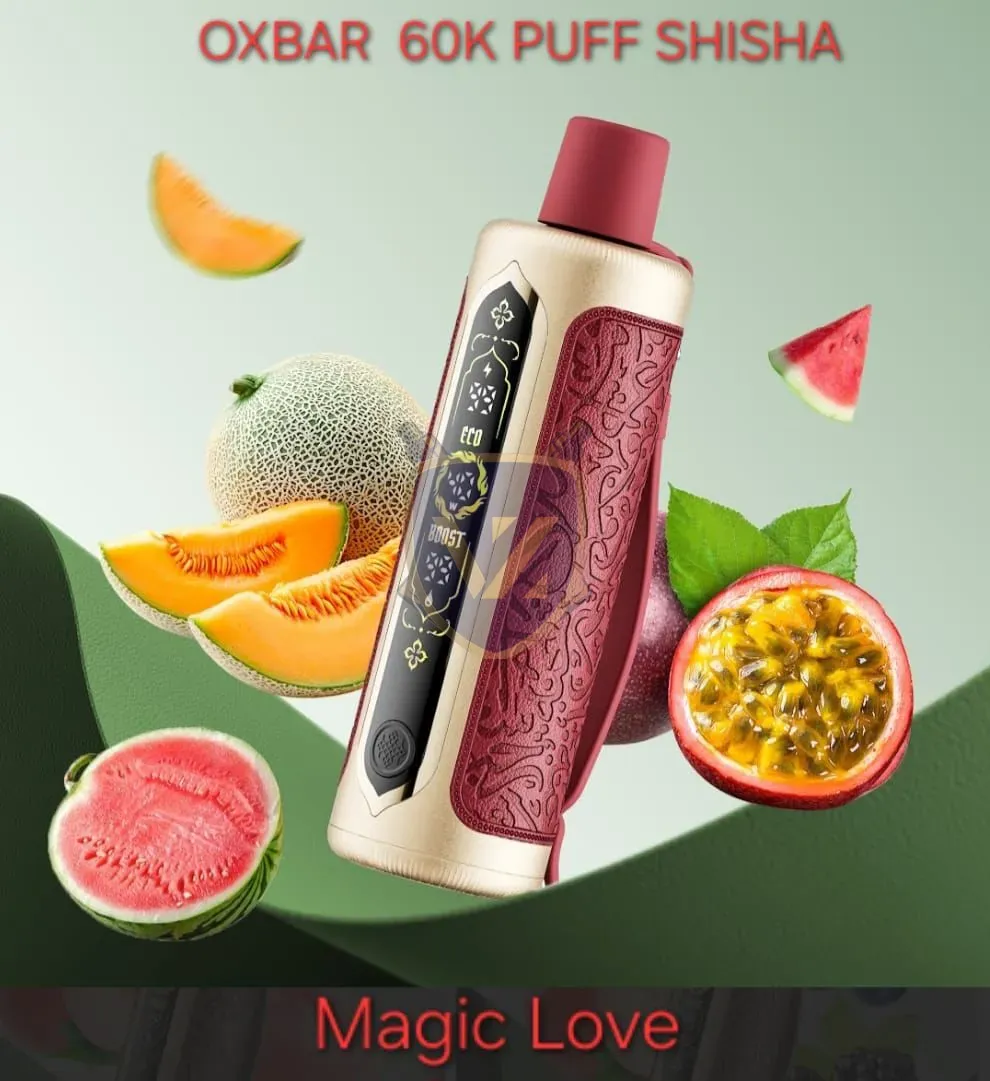 Oxbar shisha 60k 0.6mg nicotine in UAE - Image 7