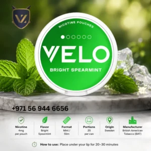 Velo Bright Spearmint 4mg