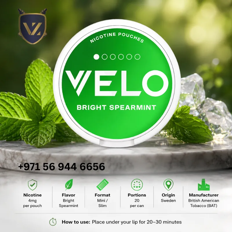 Velo Bright Spearmint 4mg