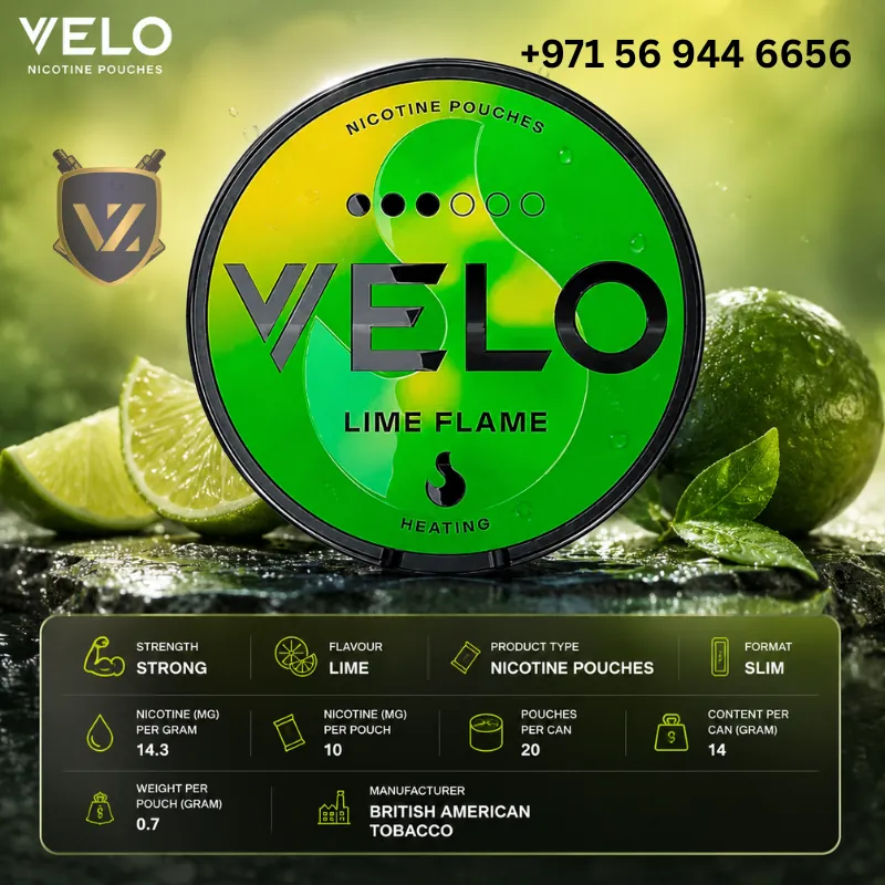 Velo Lime Flame 10mg
