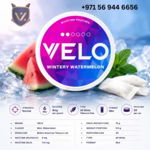 Velo Wintery Watermelon 6mg